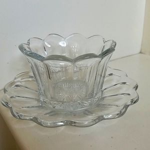 Heisey Dish & Saucer